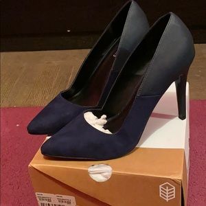 Navy Blue Shoes